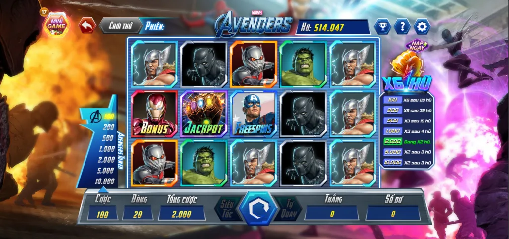 Avenger Betvip