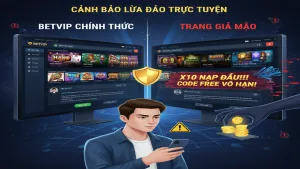 Cảnh Báo: Nhận Biết Trang Lừa Đảo Mạo Danh Betvip Chính Xác Nhất